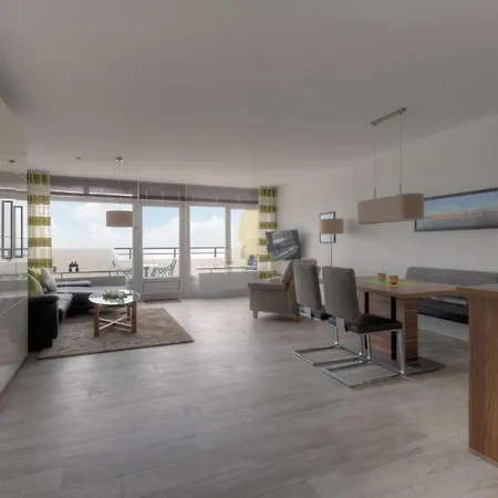 Apartment Christiansen Im Panoramahaus Duhnen Cuxhaven